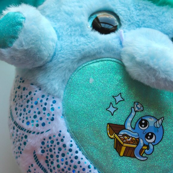 Rainbocorns Mermaidcorn (elephant) by ZURU plush - Picture 3 of 6